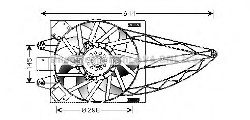 Ventilator radiator