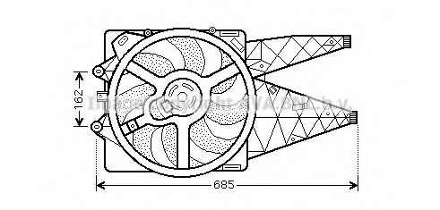 Ventilator radiator