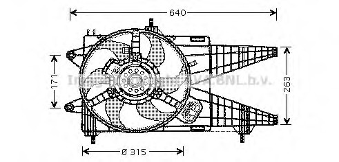 Ventilator radiator