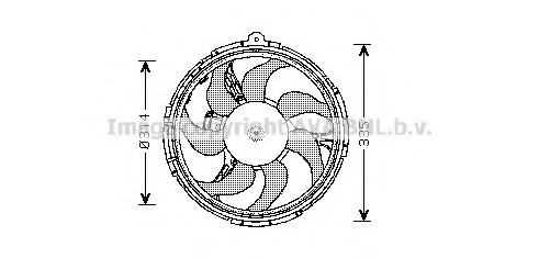 Ventilator radiator