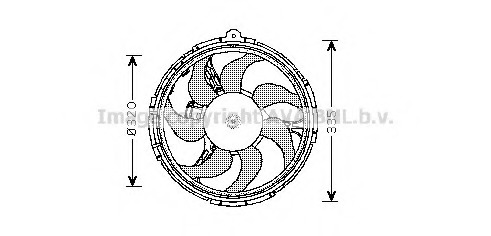 Ventilator radiator