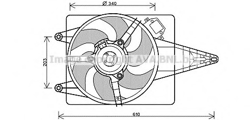 Ventilator radiator