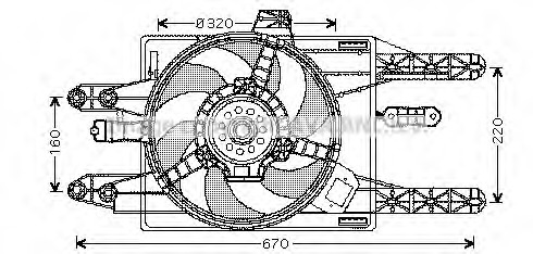 Ventilator radiator