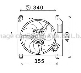 Ventilator radiator