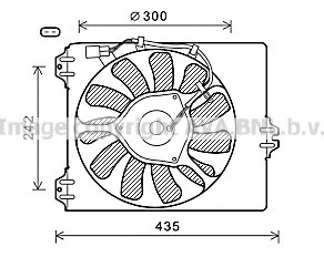 Ventilator radiator