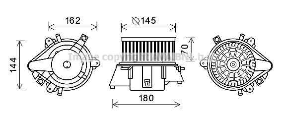 Ventilator habitaclu