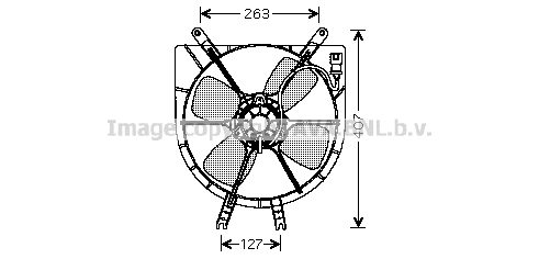 Ventilator radiator