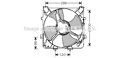 Ventilator radiator