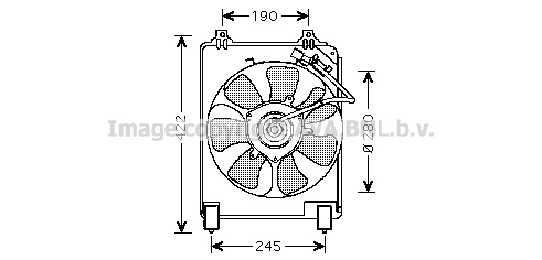 Ventilator radiator