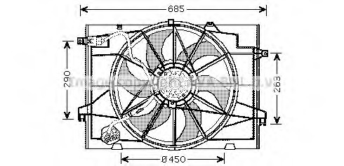 Ventilator radiator