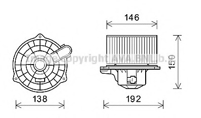 Ventilator habitaclu