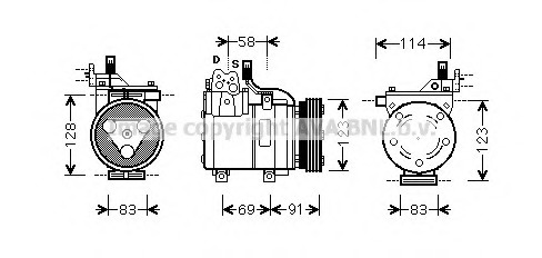 Compresor aer conditionat