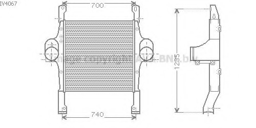 Intercooler compresor