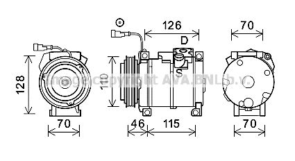 Compresor aer conditionat