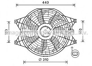 Ventilator radiator