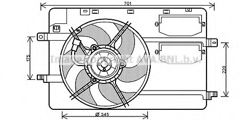 Ventilator radiator