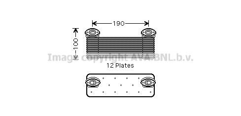 Radiator ulei