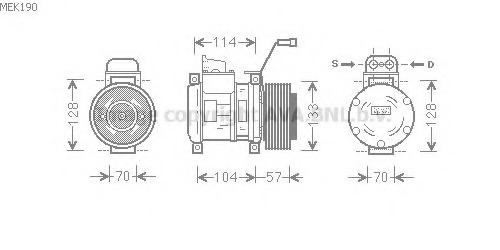 Compresor aer conditionat