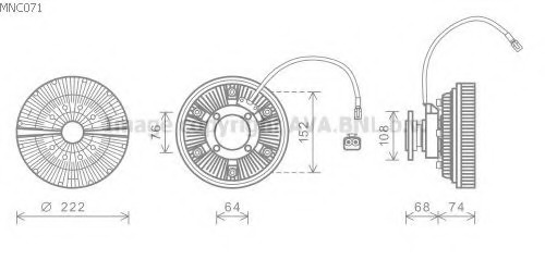 Ventilator radiator