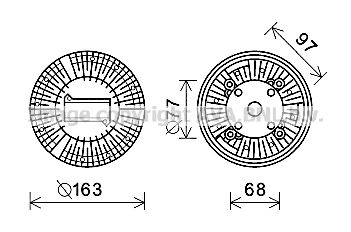 Ventilator radiator