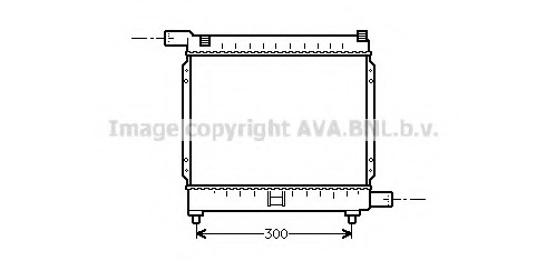 Radiator racire motor