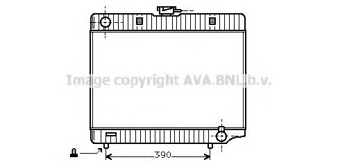 Radiator racire motor