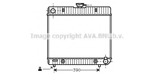 Radiator racire motor