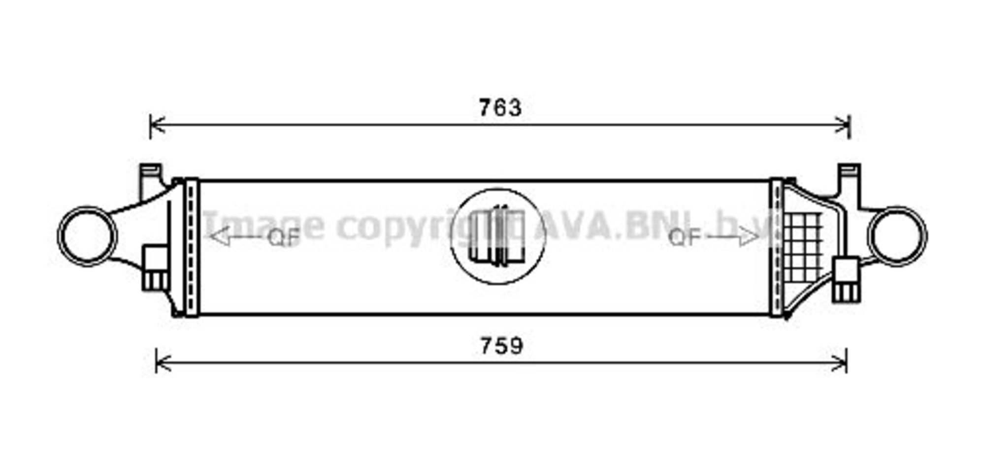 Intercooler compresor