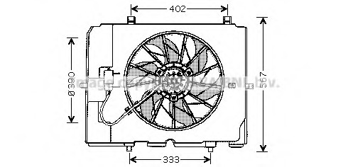 Ventilator radiator