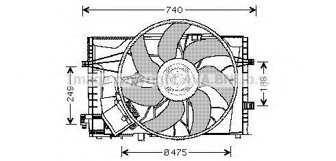 Ventilator radiator