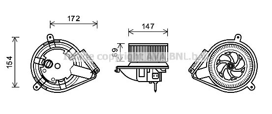 Ventilator habitaclu