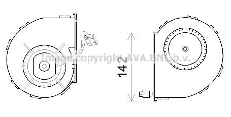 Ventilator habitaclu