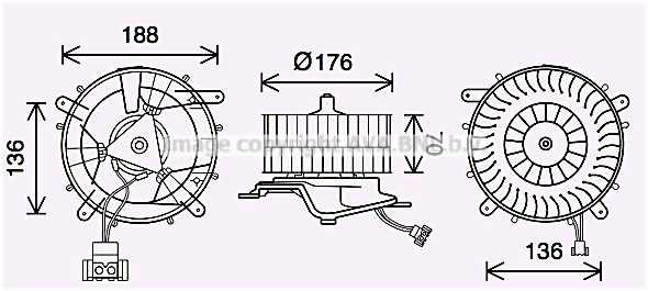 Ventilator habitaclu