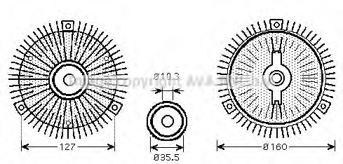 Ventilator radiator