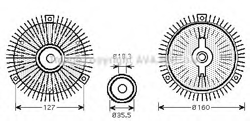 Ventilator radiator