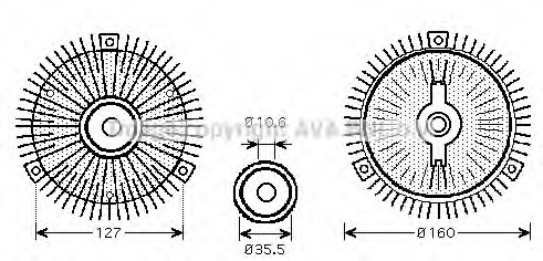 Ventilator radiator