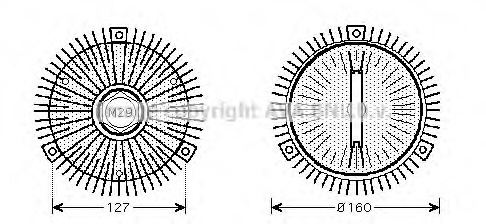 Ventilator radiator