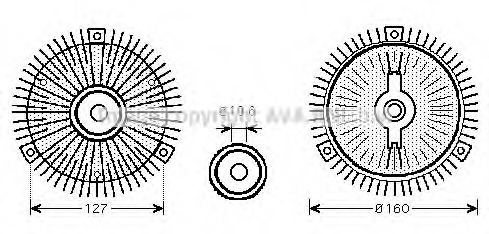 Ventilator radiator