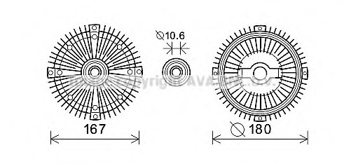 Ventilator radiator