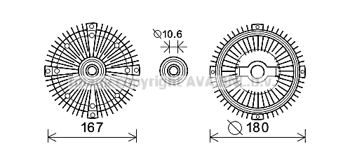 Ventilator radiator