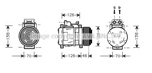 Compresor aer conditionat