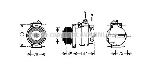 Compresor aer conditionat