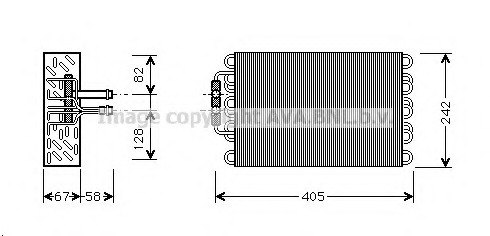 Evaporator aer conditionat