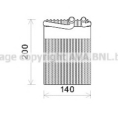 Evaporator aer conditionat