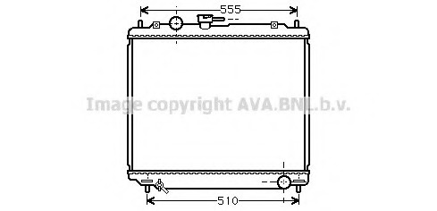 Radiator racire motor