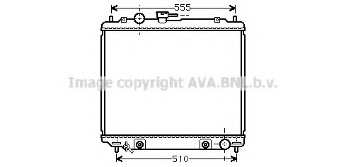 Radiator racire motor