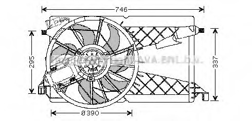 Ventilator radiator