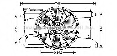 Ventilator radiator