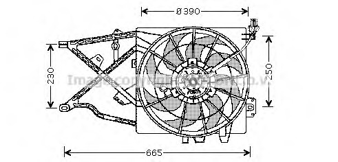 Ventilator radiator