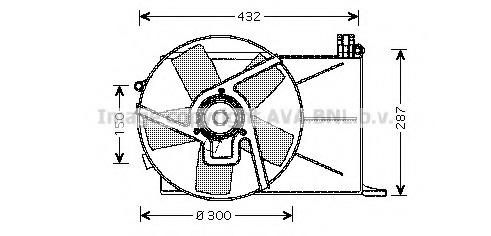 Ventilator radiator